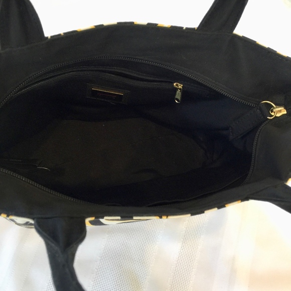 Vintage Fossil Pebbled Leather Bag w/ Stitching Detail - Picture 4 of 5